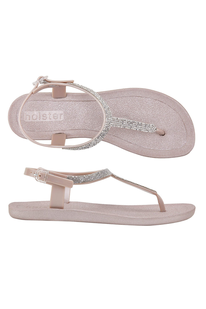 Holster Sachi HST353CHA5 Champagne T Bar Sandal - Experience Boutique