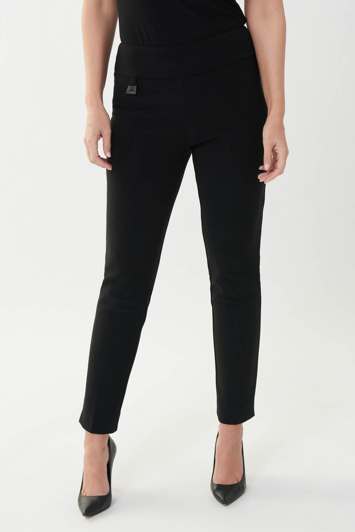 Joseph Ribkoff 144092RR Black Pull-On Trousers - Experience Boutique
