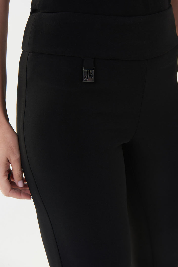 Joseph Ribkoff 144092S Black Pull-On Trousers - Experience Boutique
