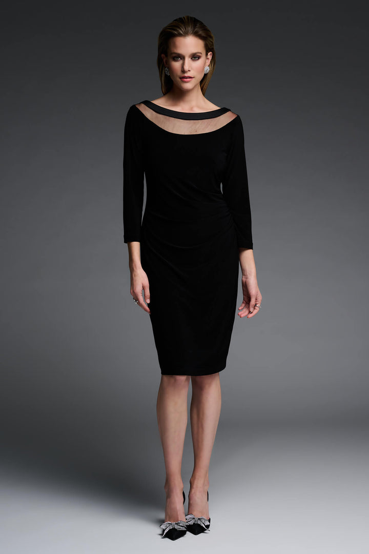 Joseph Ribkoff 223747 Black Cocktail Dress LBD - Experience Boutique