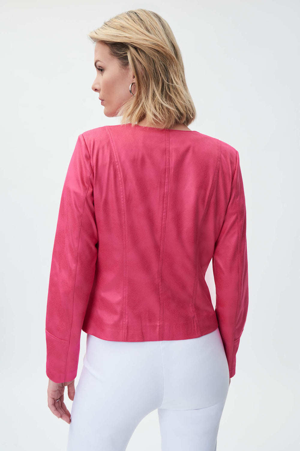 Joseph Ribkoff 231910 Dazzle Pink Jacket - Experience Boutique