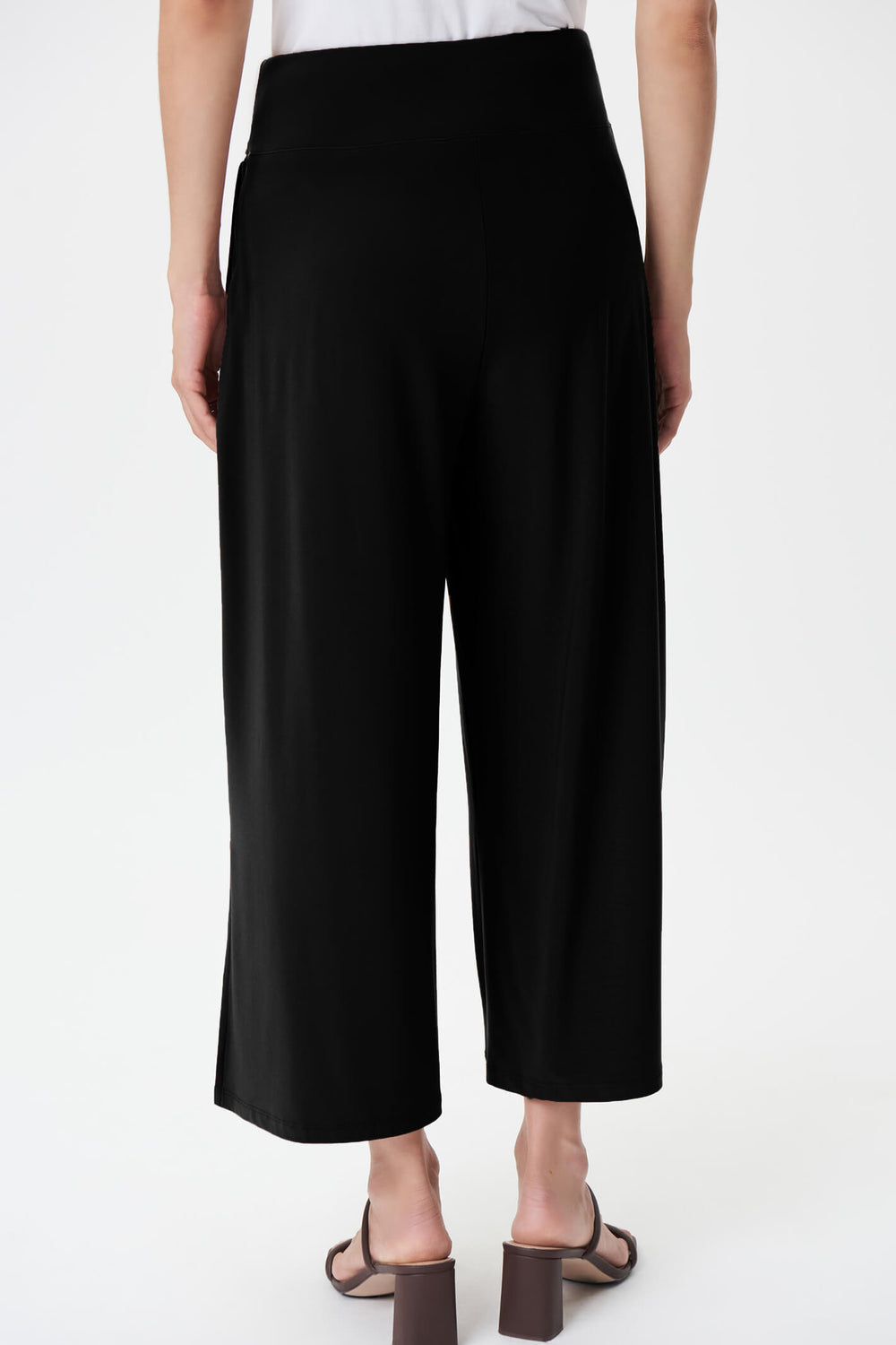 Joseph Ribkoff 232252 Black Wide Leg Trousers -Experience Boutique