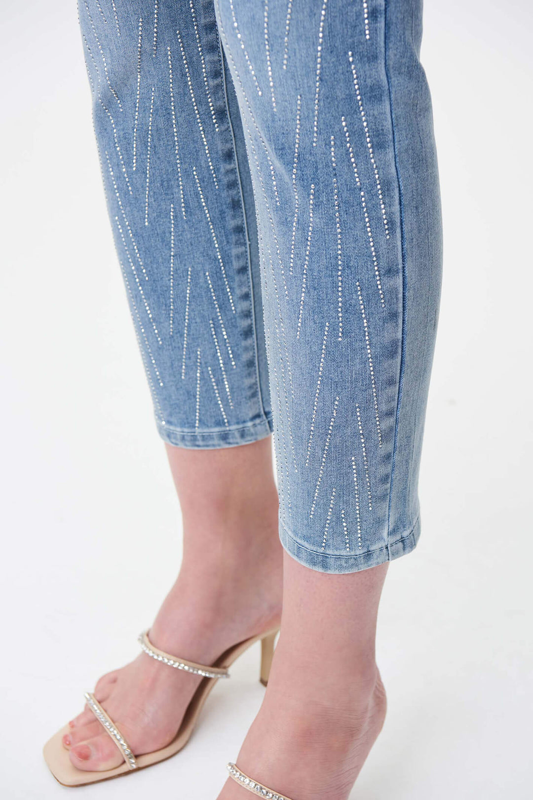 Joseph Ribkoff 232917 Vintage Blue Denim Jeans - Experience Boutique