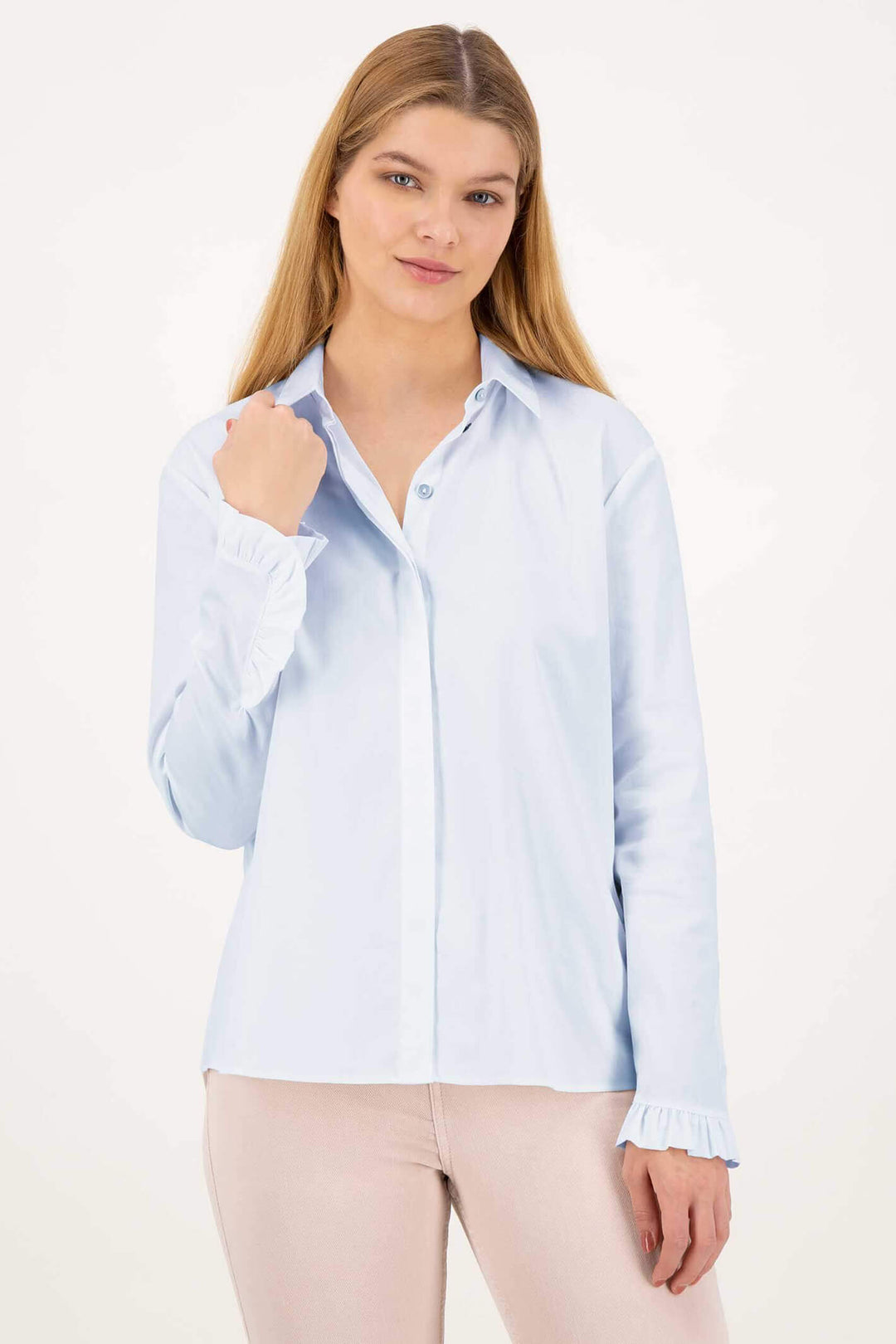 Just White J2308 Light Blue Shirt - Experience Boutique