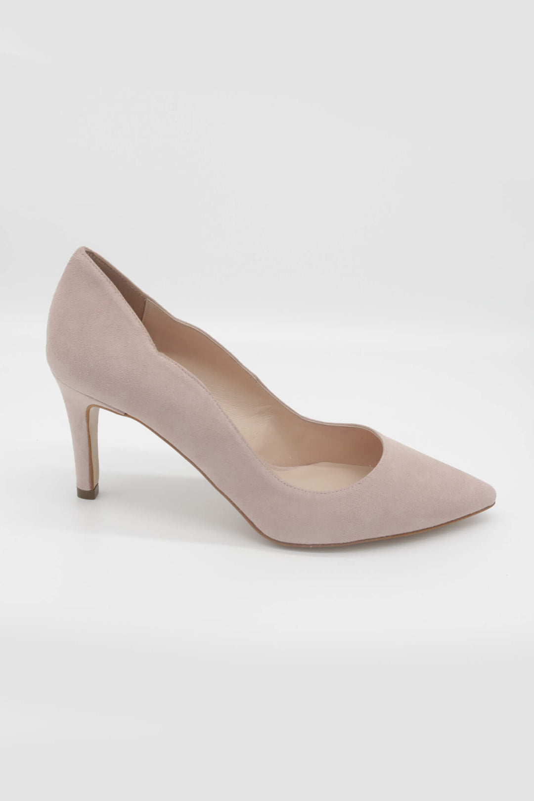 Lisa Kay Carlton Blush Pink Suede Shoe - Experience Boutique
