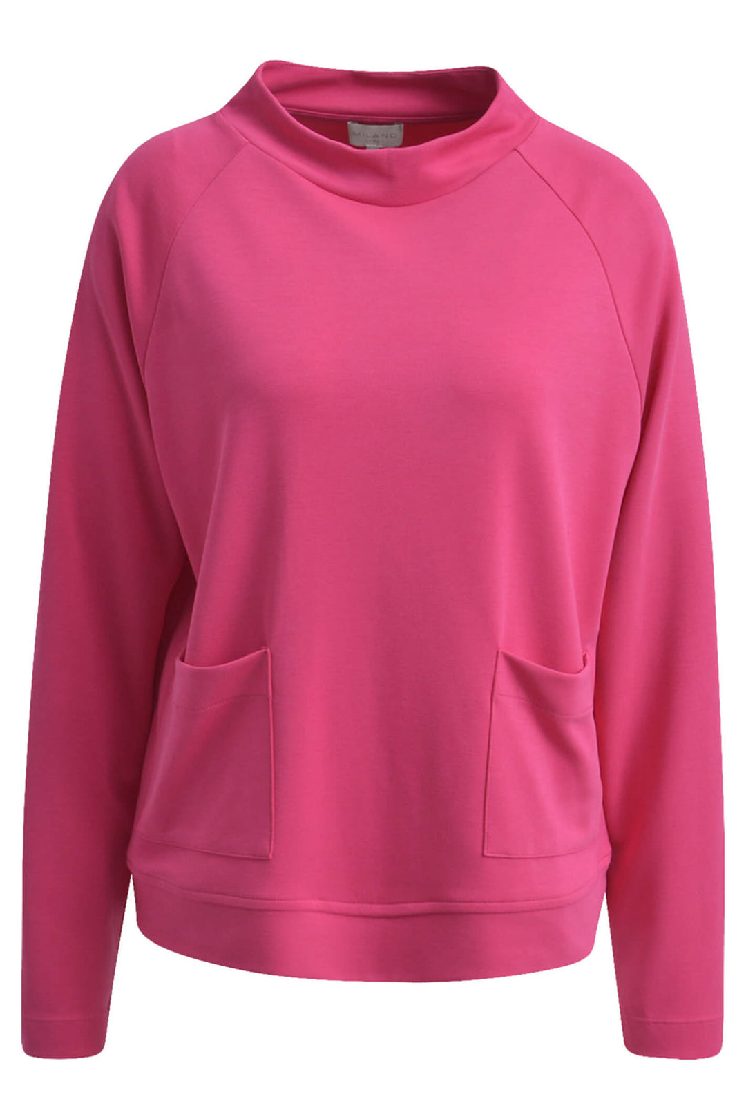 Milano 5190 Hot Pink With Pocket Detail Sweatshirt - Experience Boutique