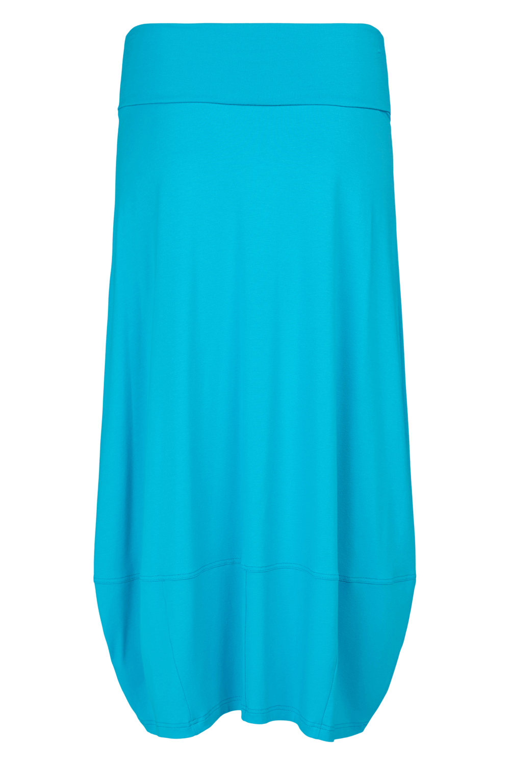 Noen 85604 02428 755 Turqoise Blue Jersey Tulip Skirt - Experience Boutique