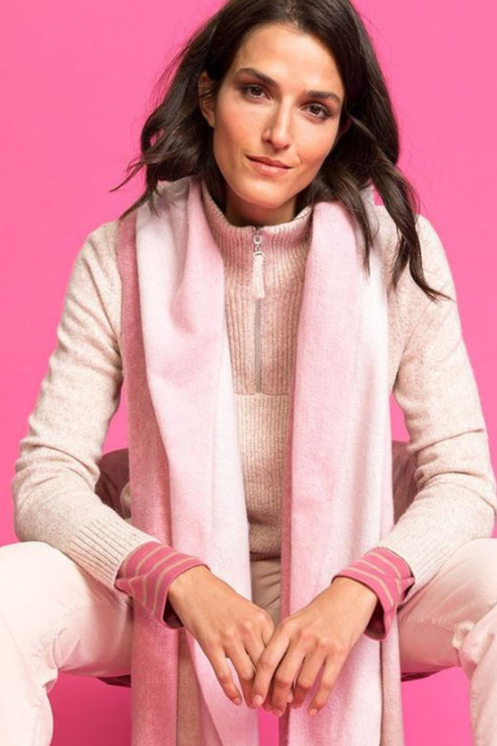 Olsen 18001806 Pink Sundae Woven Scarf