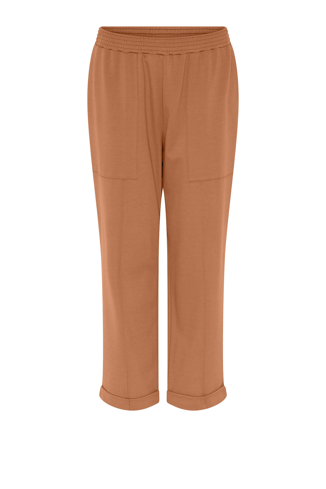 Que 31091 17 Tan Brown Pull On Trousers - Experience Boiutique
