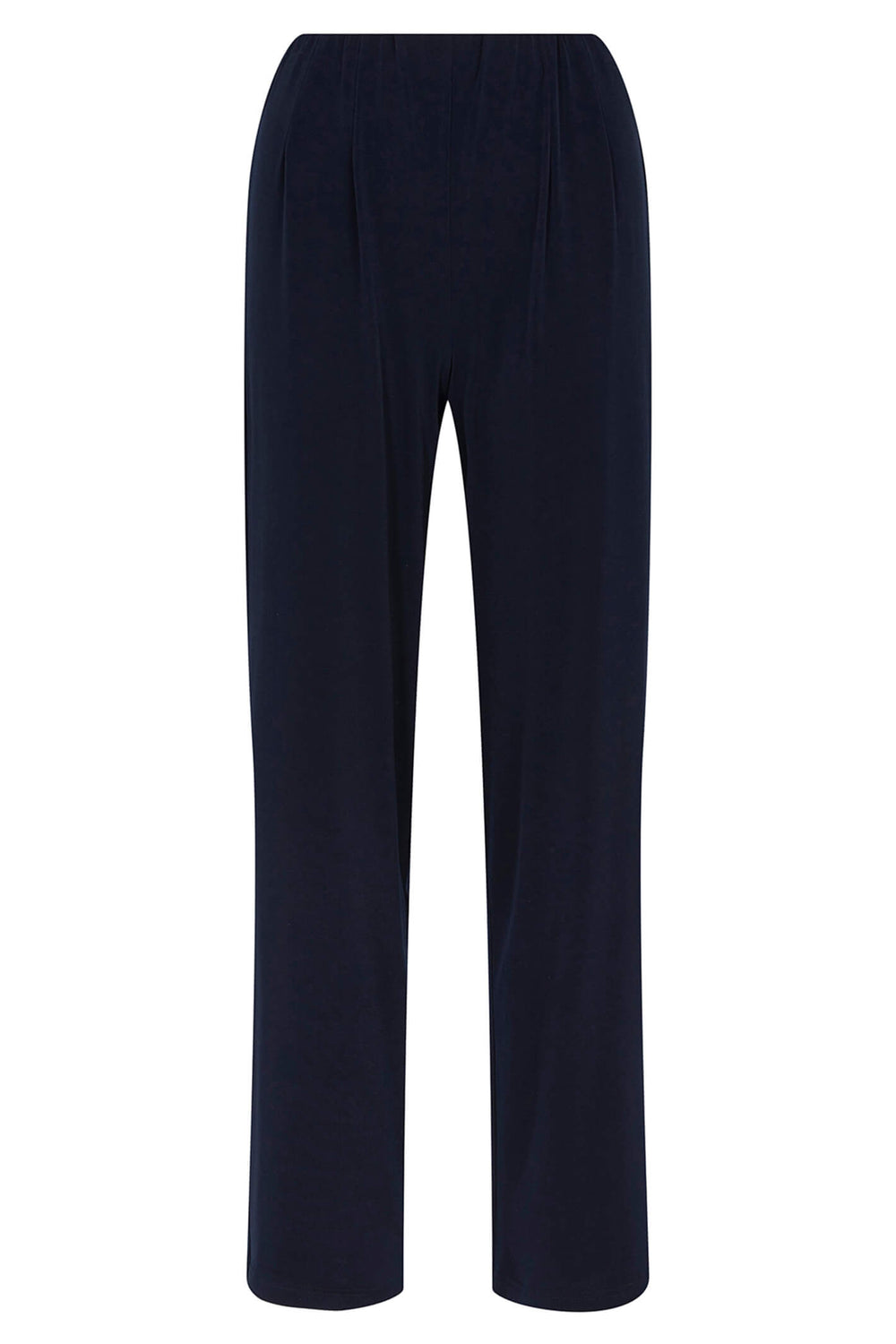 Tia 71179 6903 Navy Blue Wide Leg Trousers - Experience Boutique