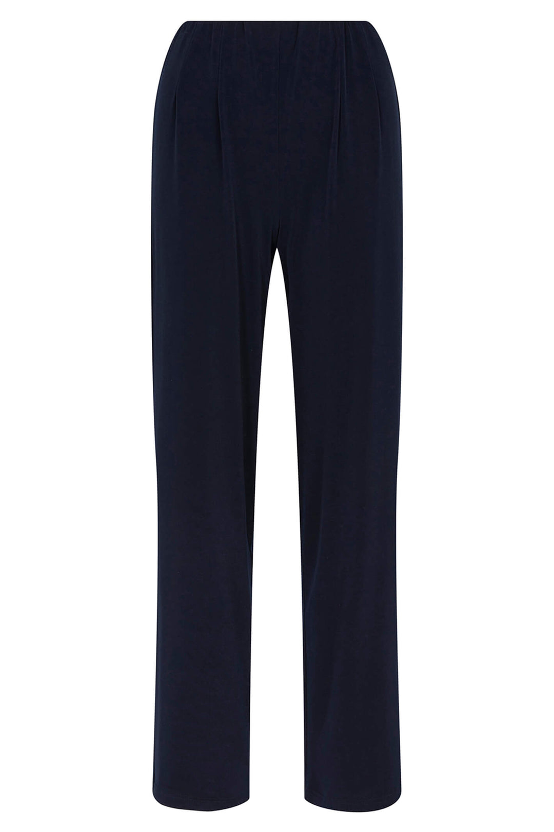 Tia 71179 6903 Navy Blue Wide Leg Trousers - Experience Boutique
