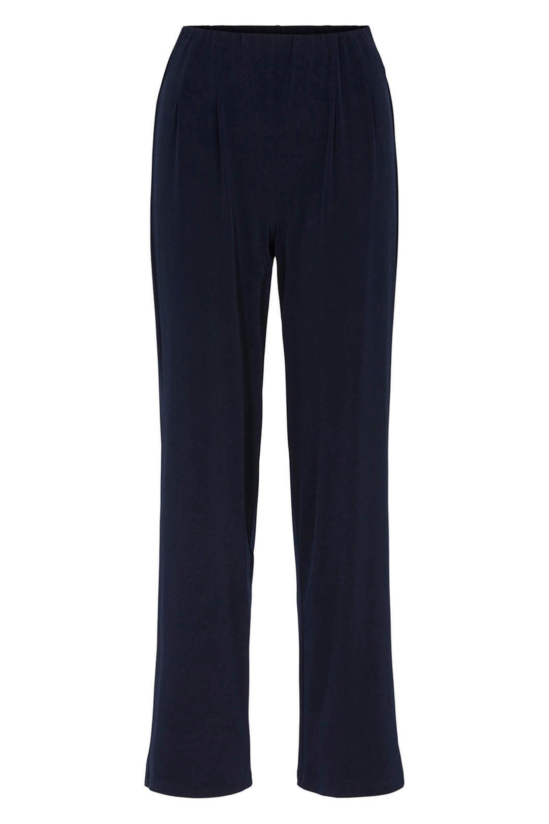 Tia 71179 6903 Navy Blue Wide Leg Trousers - Experience Boutique