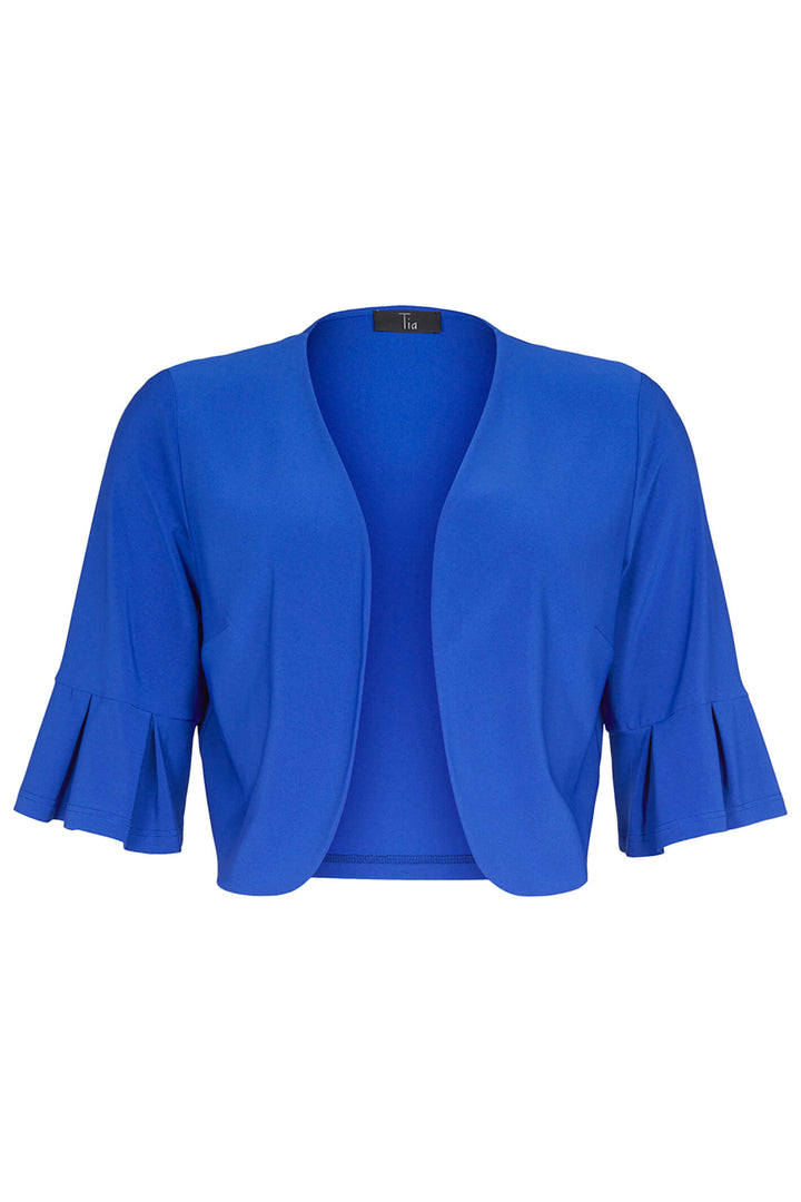 Tia 77565 Cobalt Bolero Jacket - Experience Boutique